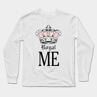 Royal Me - Pink Long Sleeve T-Shirt